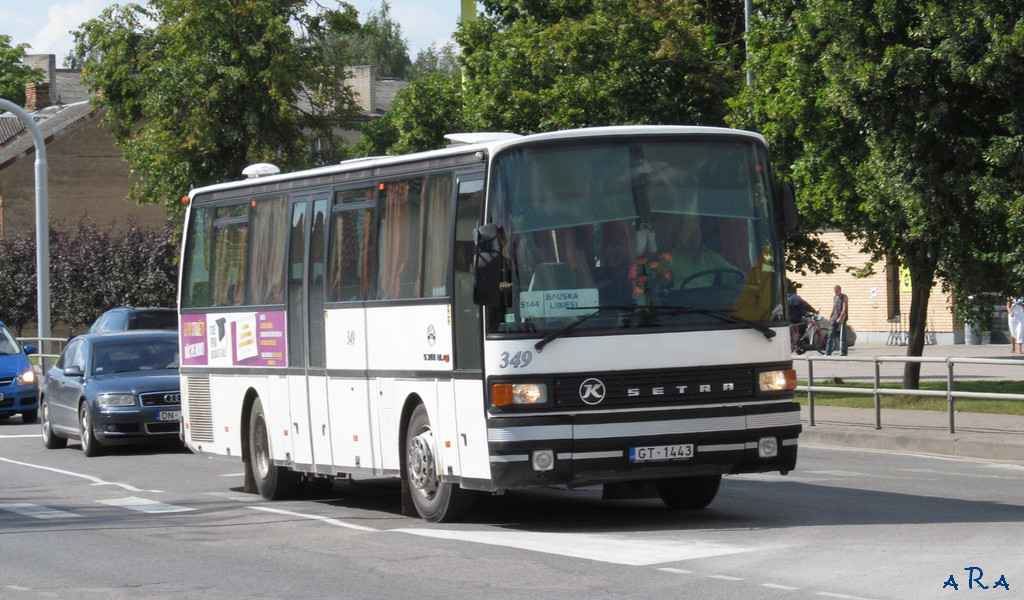 Латвия, Setra S213UL № 349