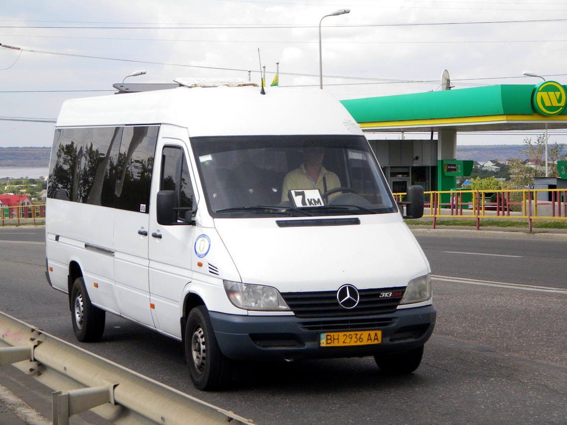 Одесская область, Mercedes-Benz Sprinter W903 313CDI № BH 2936 AA