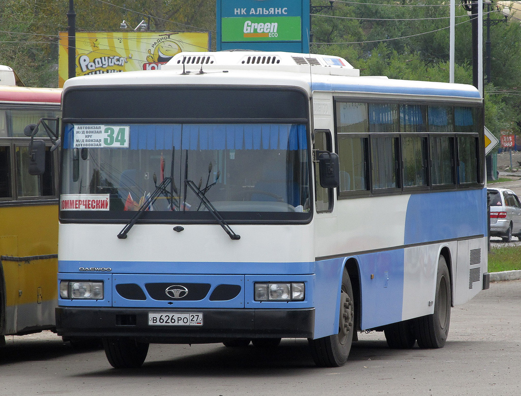 Хабаровский край, Daewoo BS106 Royal City (Ulsan) № В 626 РО 27