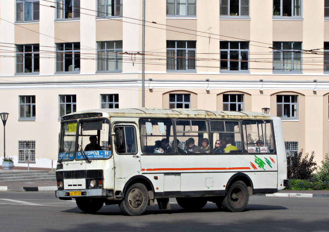 Нижегородская область, ПАЗ-32054 № АО 101 52