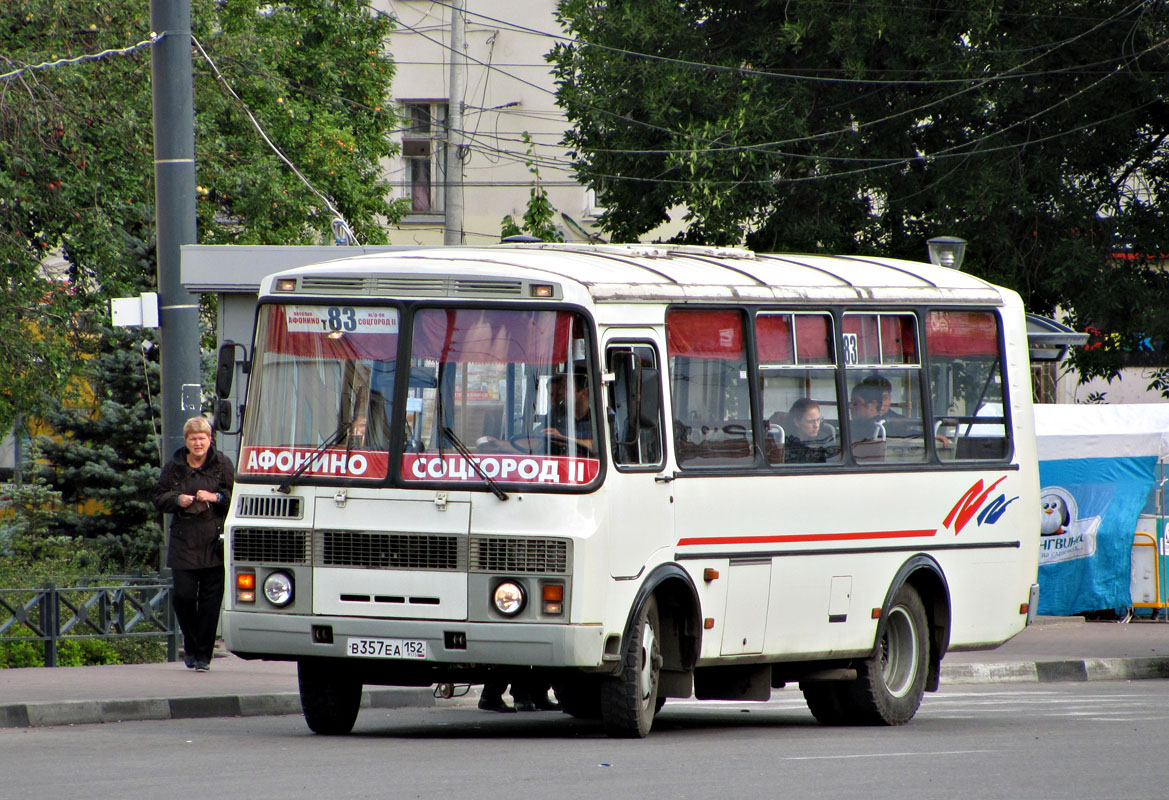 Нижегородская область, ПАЗ-32054 № В 357 ЕА 152