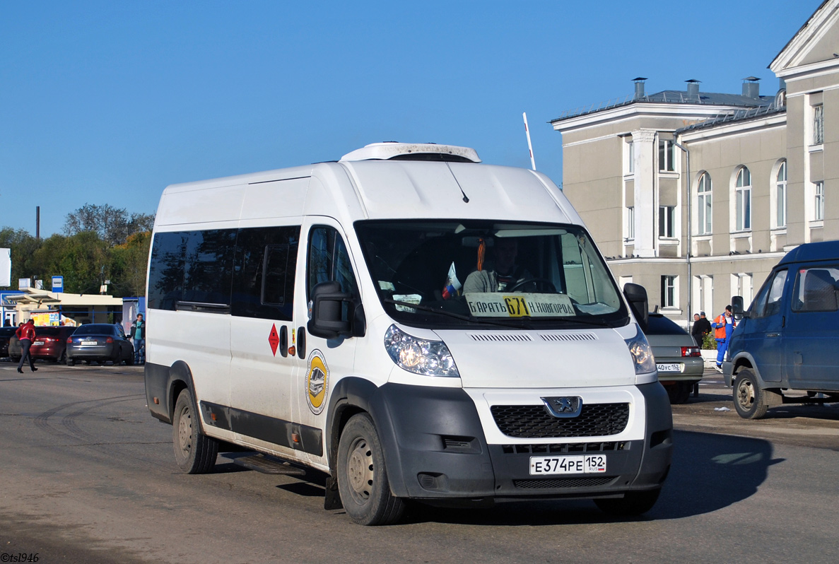 Нижегородская область, Нижегородец-2227SK (Peugeot Boxer) № Е 374 РЕ 152