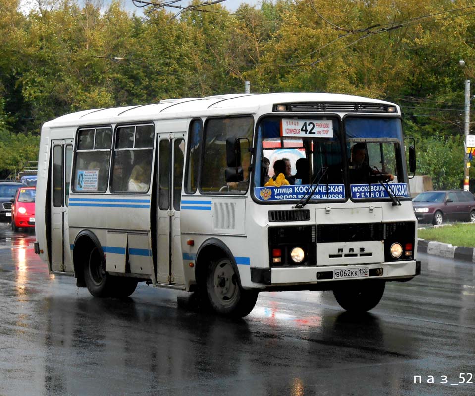 Нижегородская область, ПАЗ-32054 № В 062 КК 152