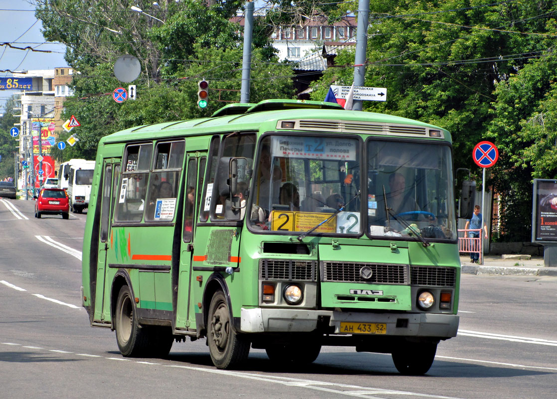 Нижегородская область, ПАЗ-32054 № АН 433 52