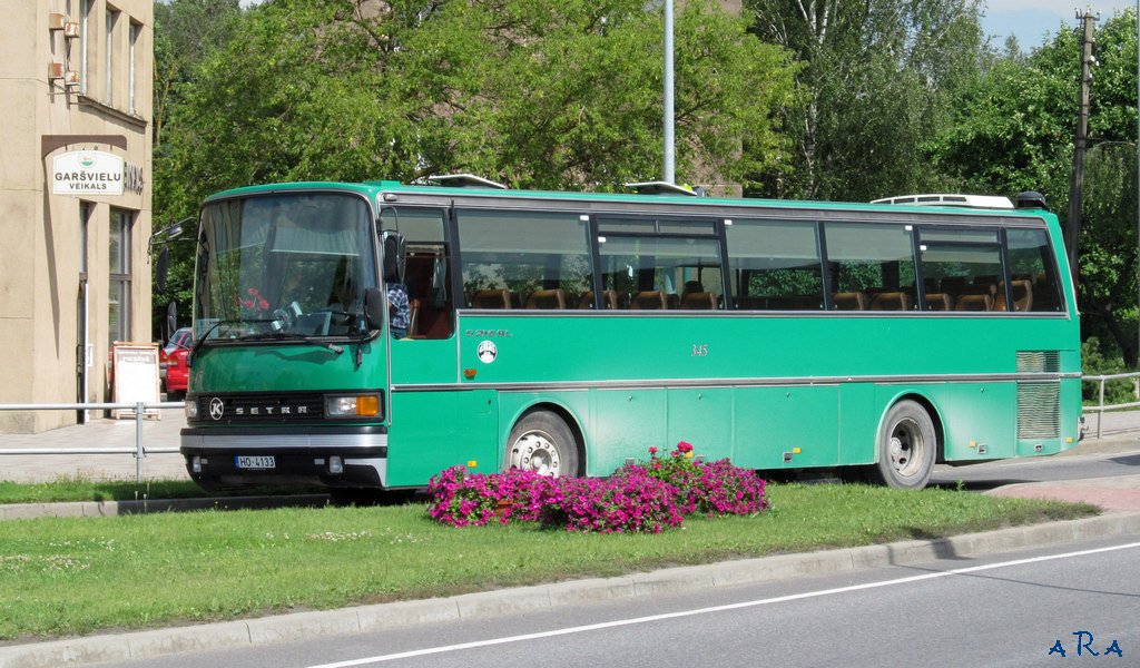 Латвия, Setra S213RL № 345