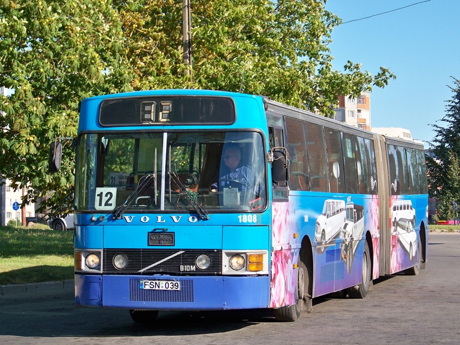 Литва, Van Hool T8 Alizée 210 № 1808