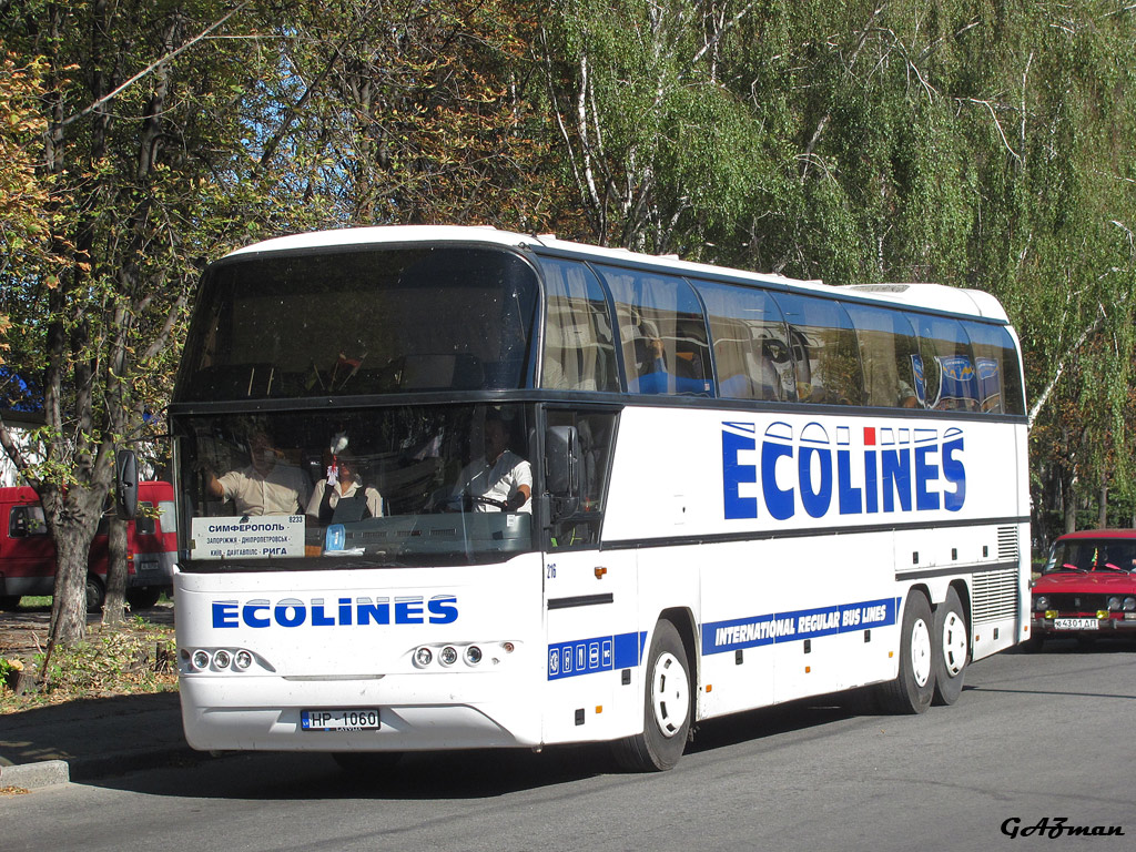 Латвия, Neoplan N116/3HL Cityliner № 216