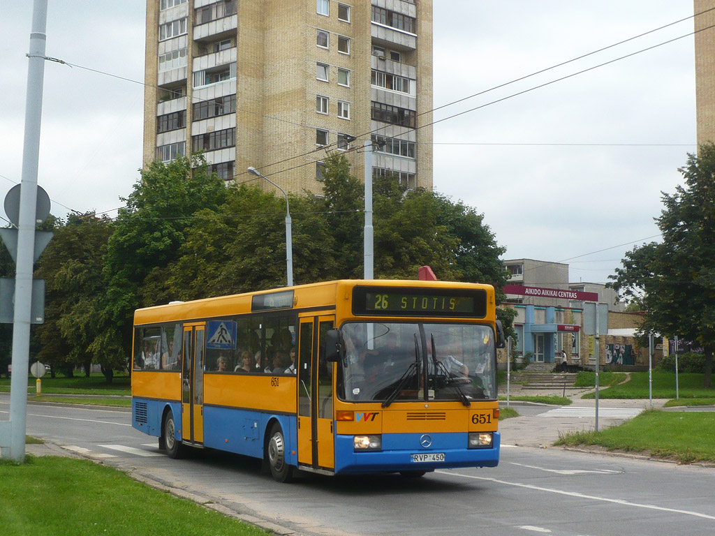 Литва, Mercedes-Benz O405 № 651