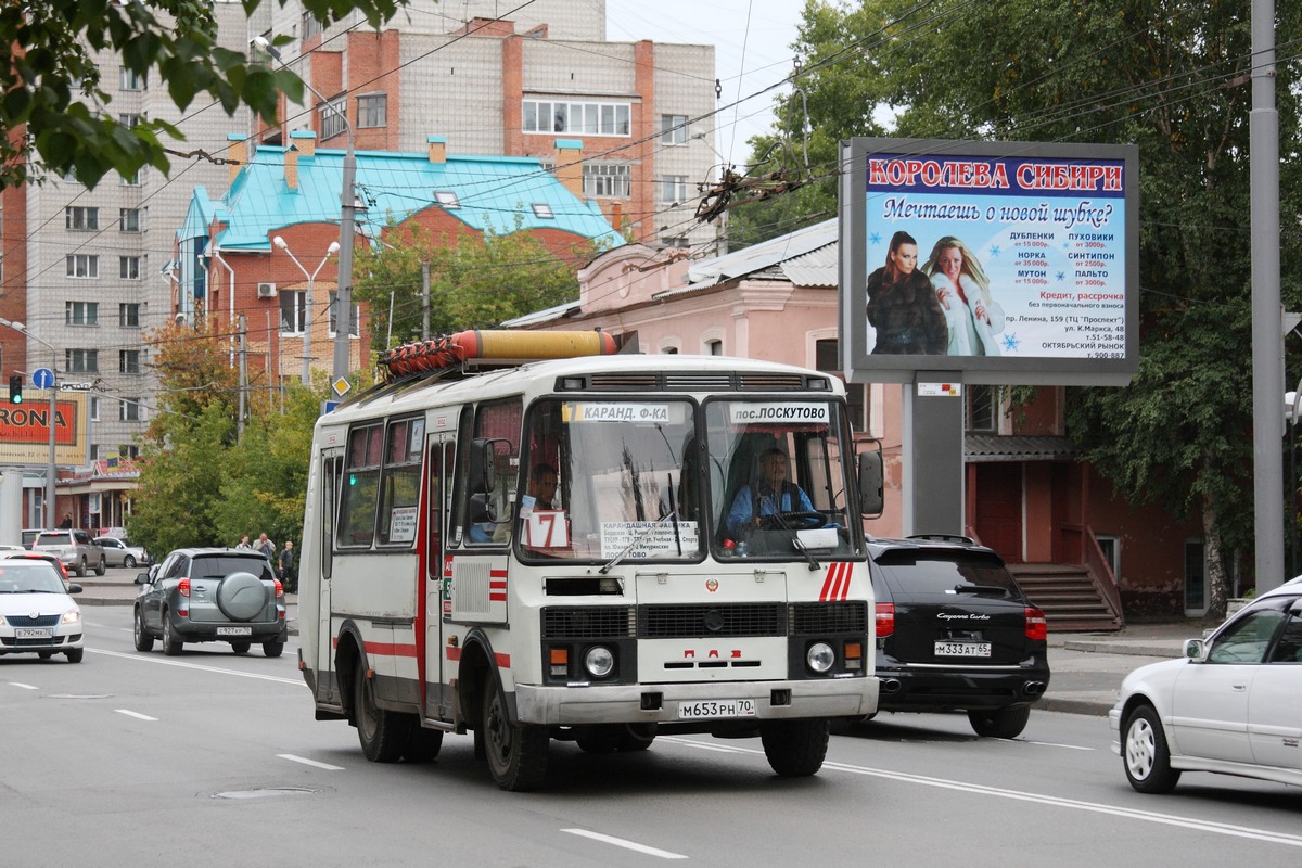 Томская область, ПАЗ-32051-110 № М 653 РН 70