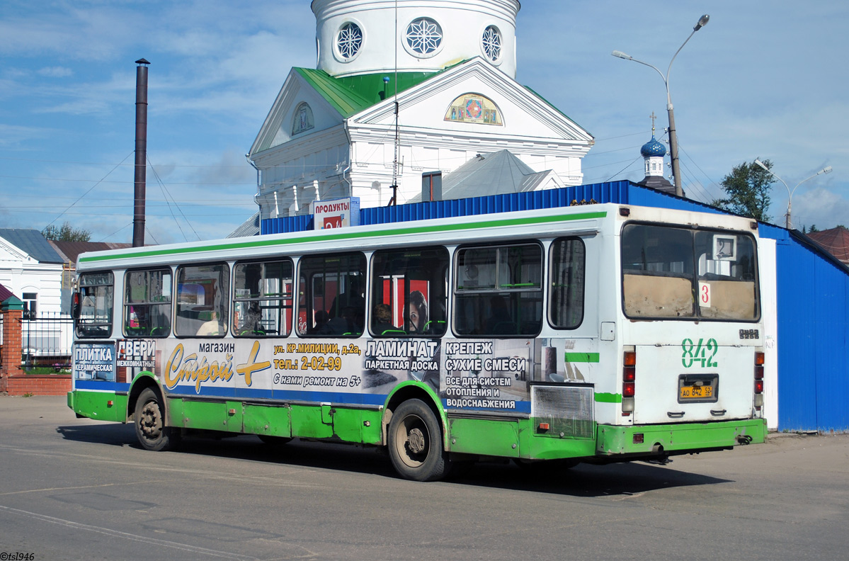 Нижегородская область, ЛиАЗ-5256.40 № АО 842 52