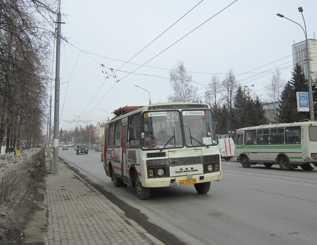 Томская область, ПАЗ-32051-110 № ВС 772 70