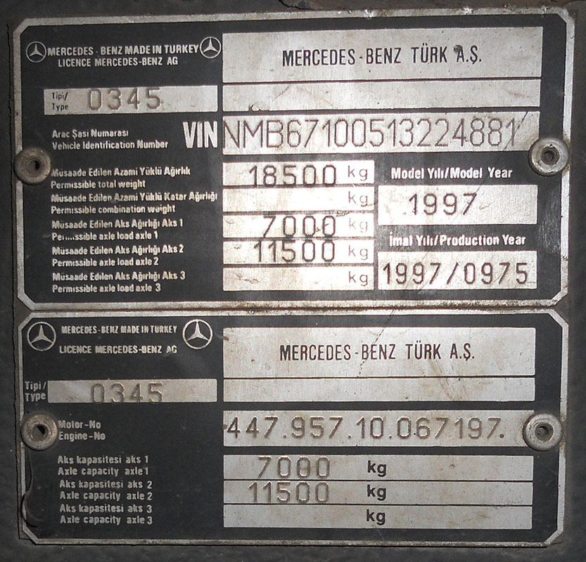 Омская область, Mercedes-Benz O345 № 1278