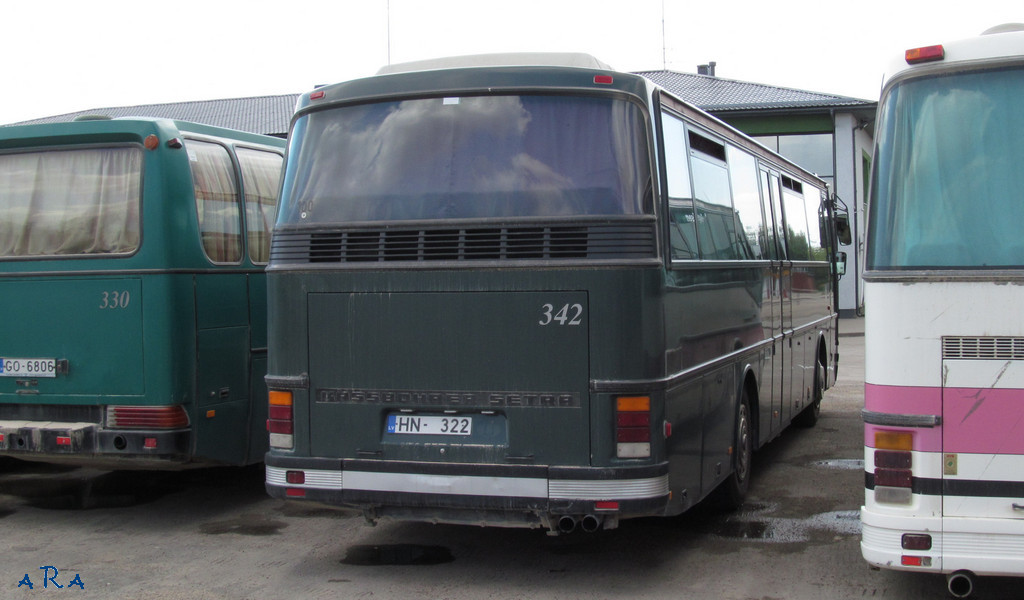 Латвия, Setra S213RL № 342