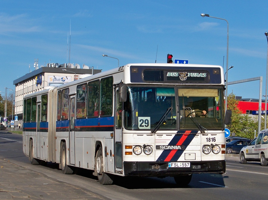 Литва, Scania CN112AL № 1816