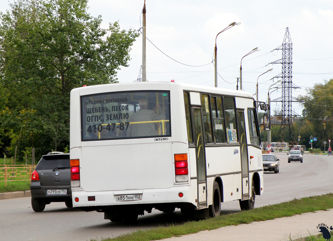 Нижегородская область, ПАЗ-320402-03 № А 851 НН 152