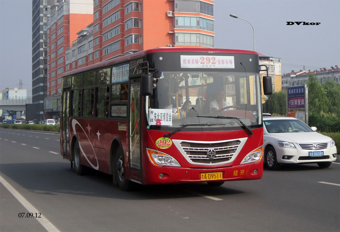 Китай, Yaxing JS6921GB № 吉A D9511