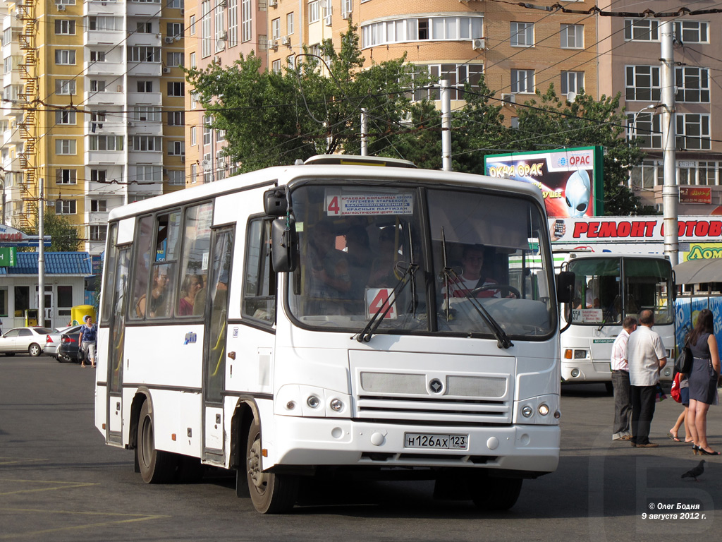 Krasnodar region, PAZ-320402-03 № Н 126 АХ 123