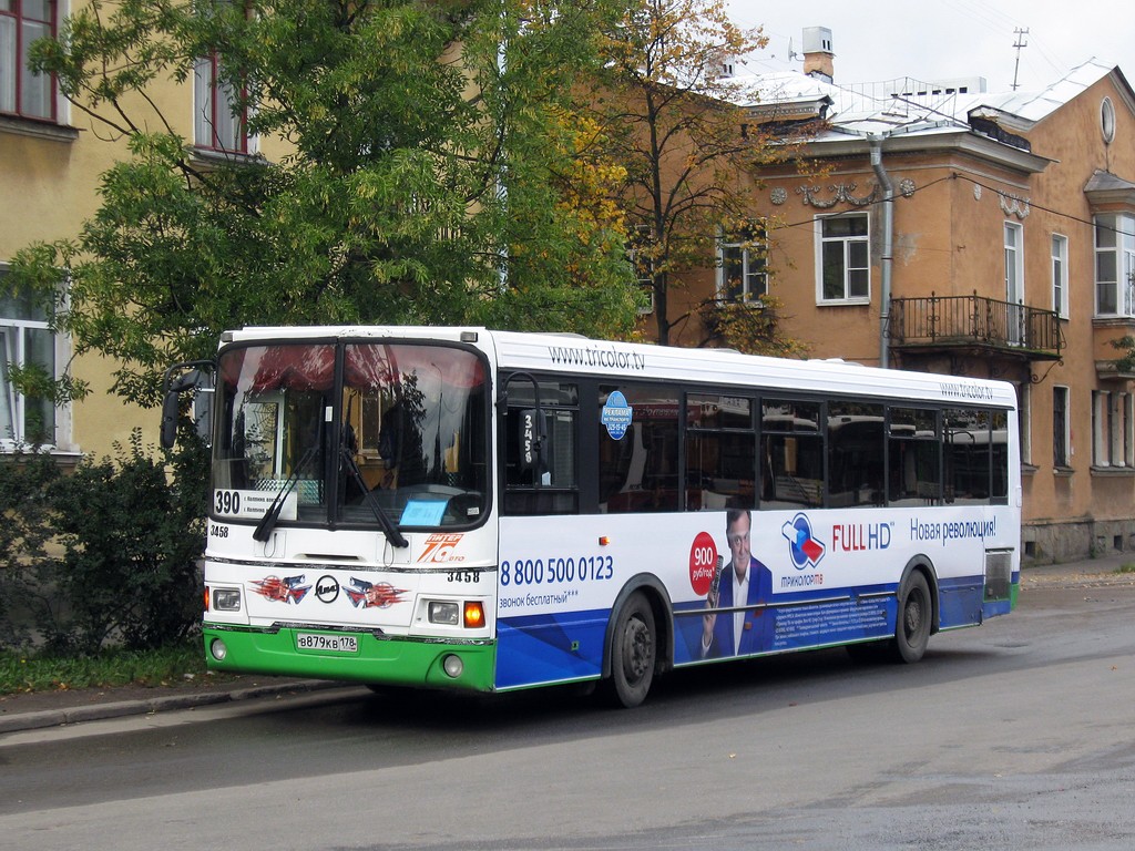 Санкт-Петербург, ЛиАЗ-5293.53 № 3458