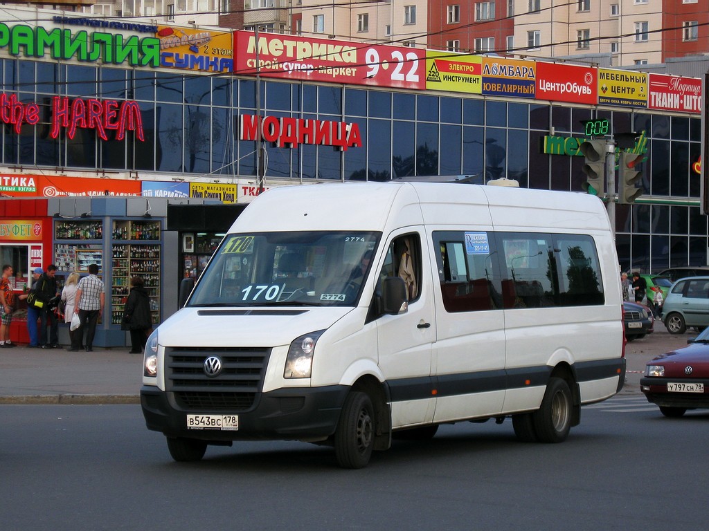 Санкт-Петербург, Луидор-22370C (Volkswagen Crafter) № 2774