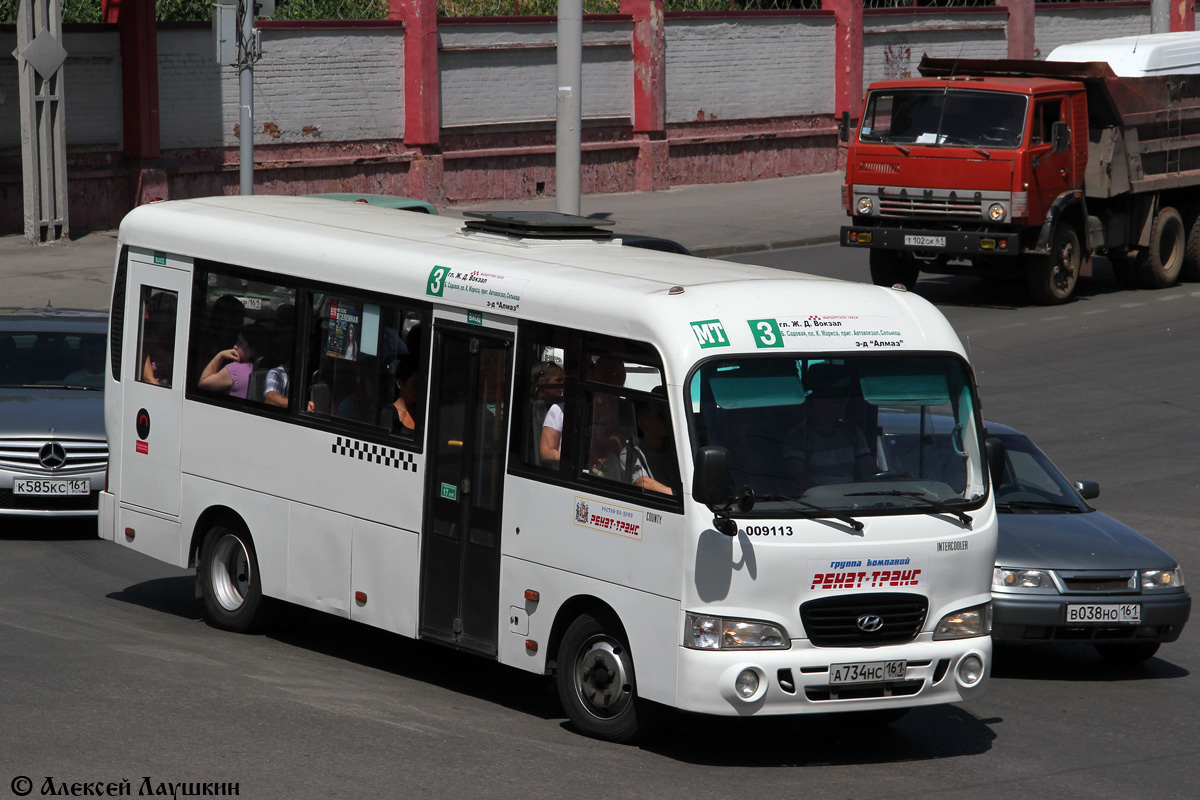 Ростовская область, Hyundai County LWB C09 (ТагАЗ) № 009113