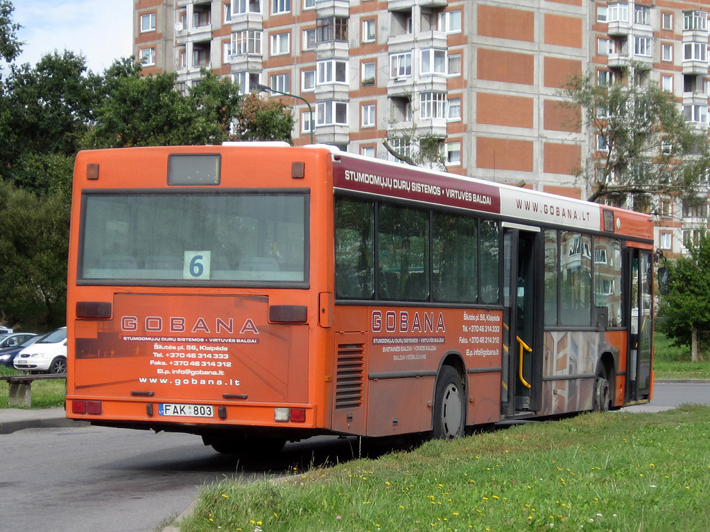 Литва, Mercedes-Benz O405N2 № FAK 803