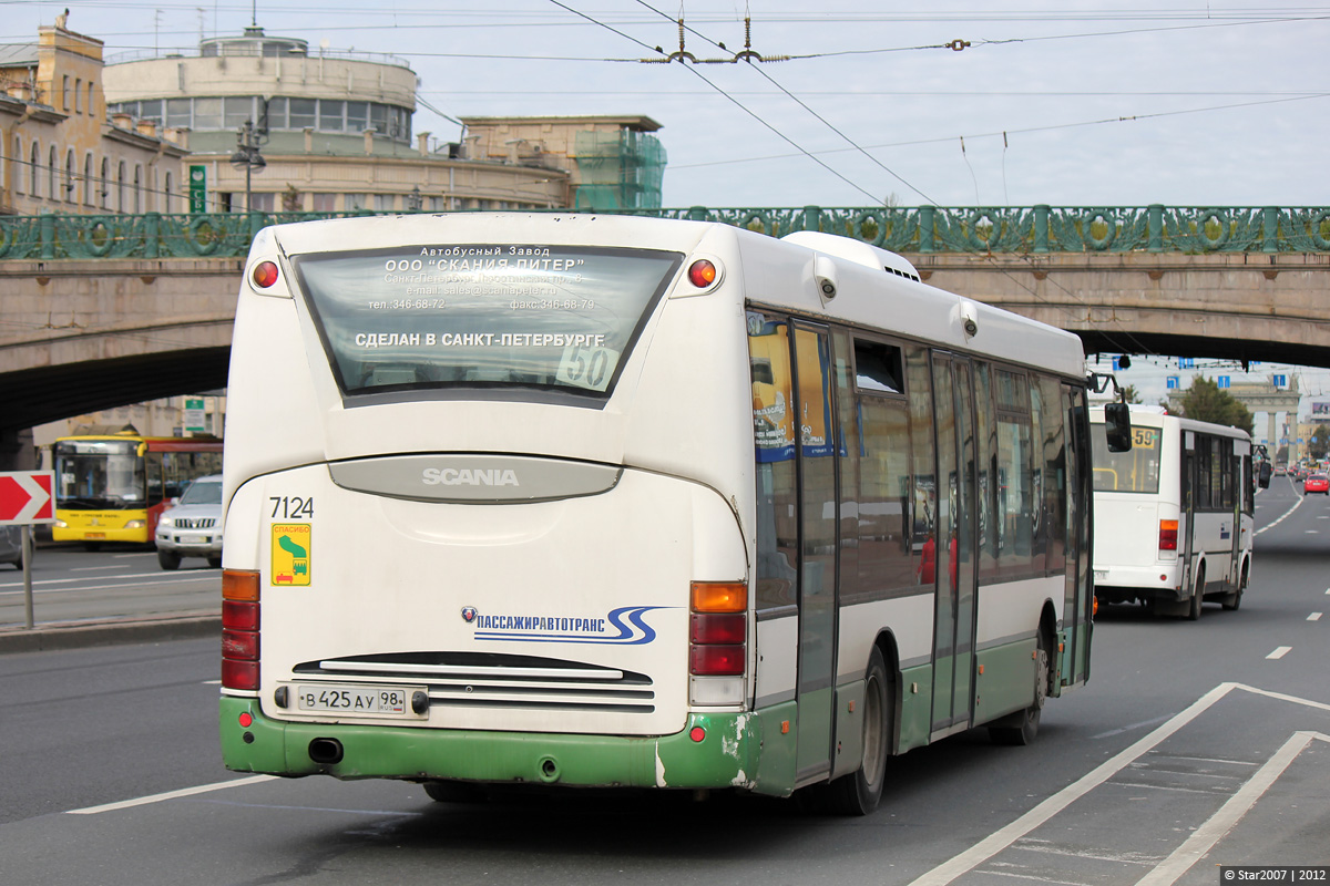 Szentpétervár, Scania OmniLink I (Scania-St.Petersburg) sz.: 7124