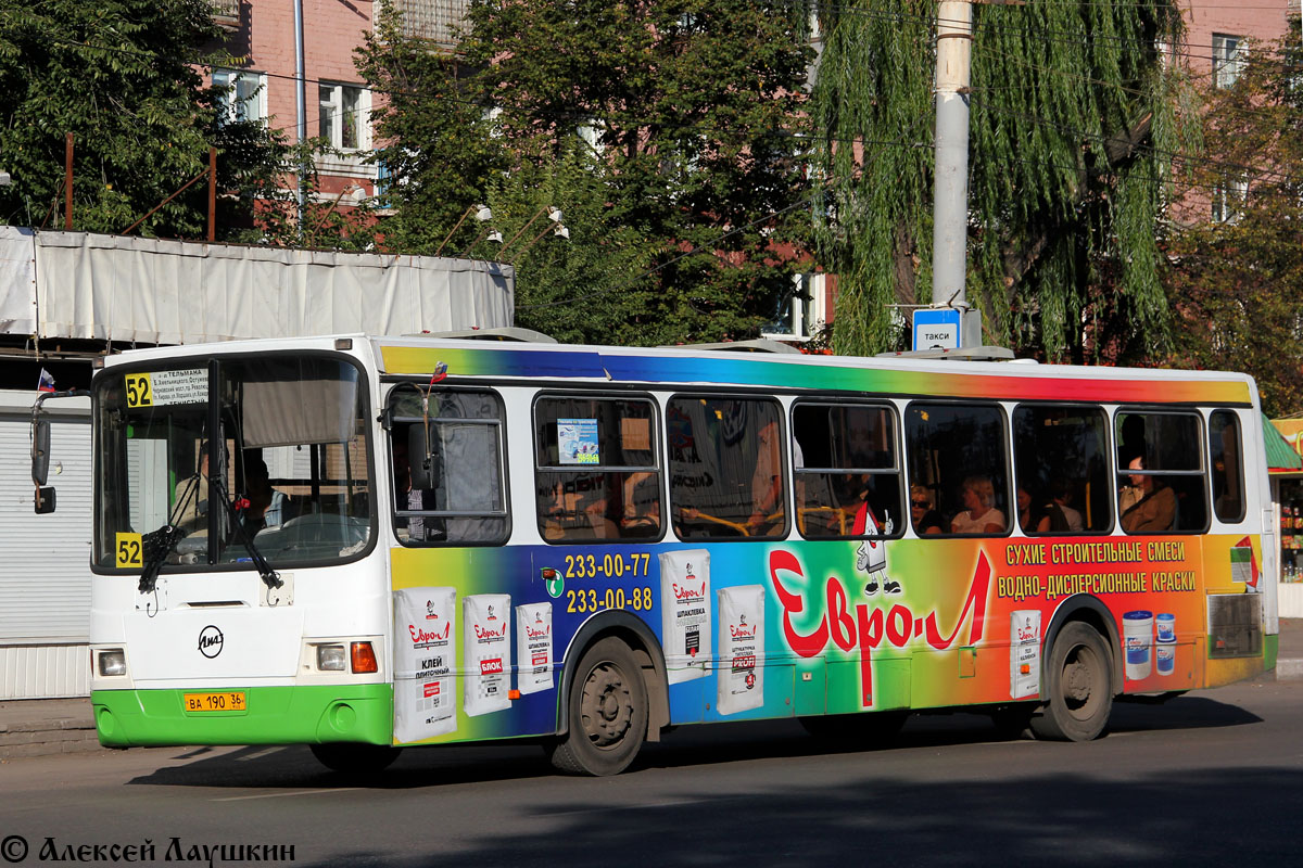 Воронежская область, ЛиАЗ-5256.26 № ВА 190 36