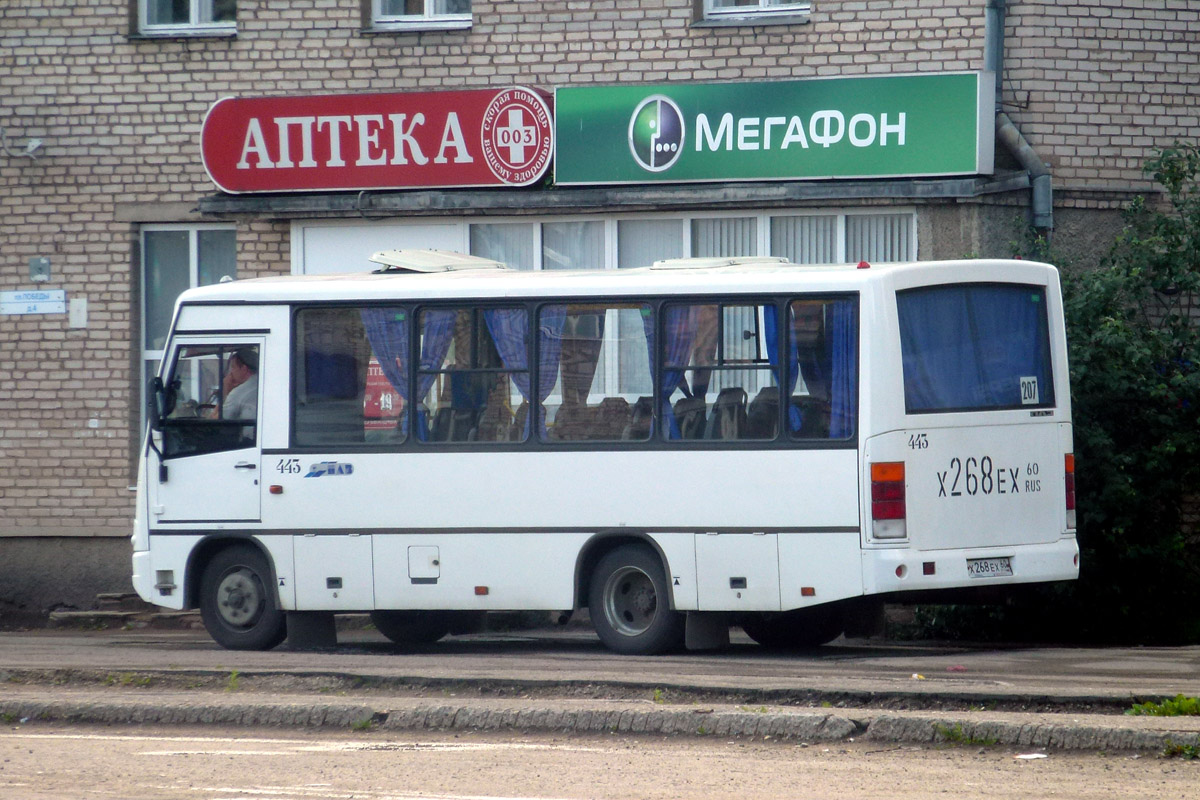 Псковская область, ПАЗ-320402-05 № 443