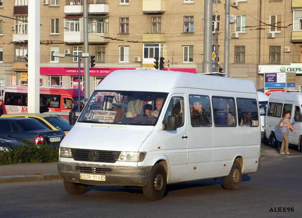 Днепропетровская область, Mercedes-Benz Sprinter W903 312D № 038-19 АЕ