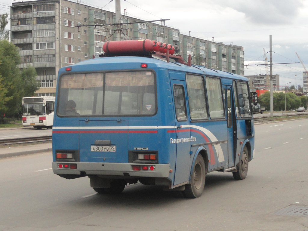 Вологодская область, ПАЗ-32053-60 № А 303 УВ 35