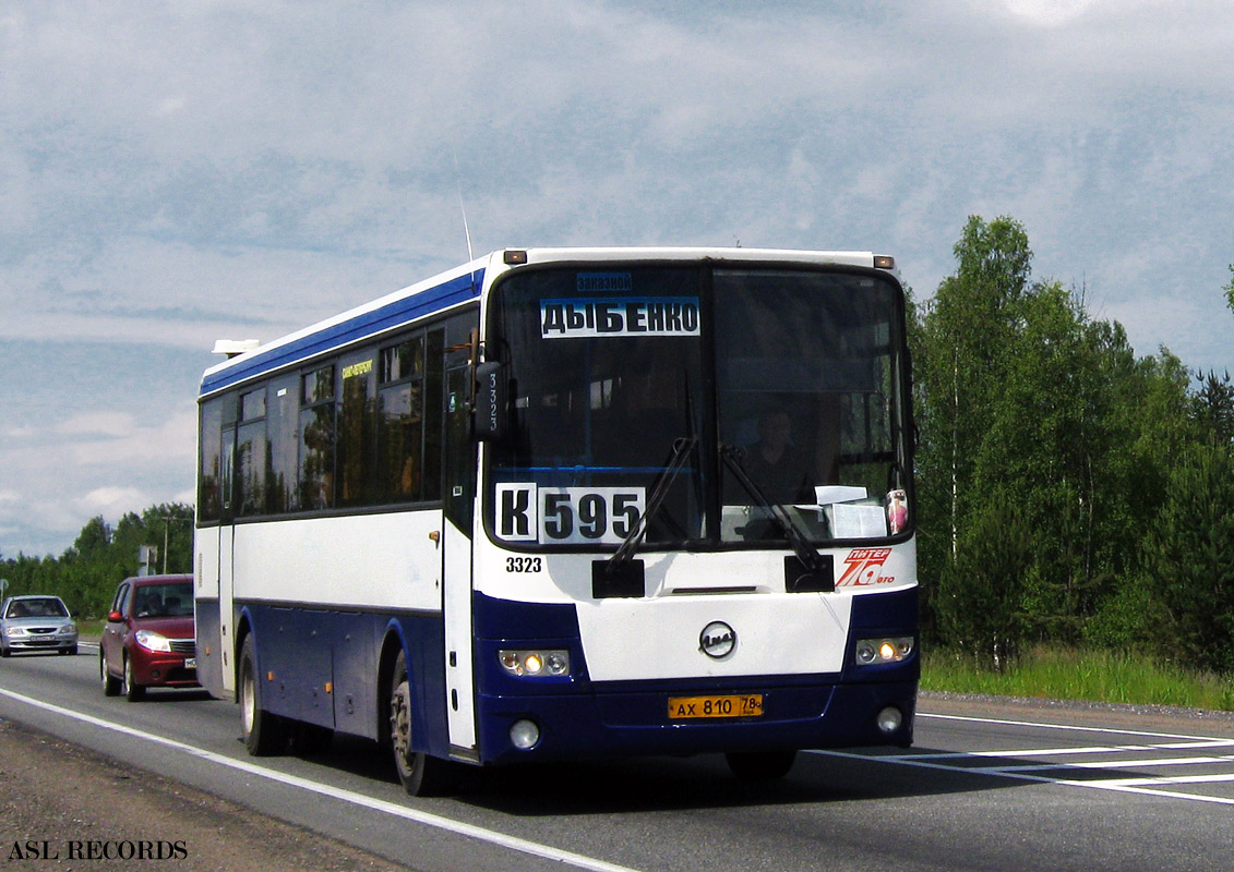 Санкт-Петербург, ЛиАЗ-5256.23-01 (ГолАЗ) № 3323