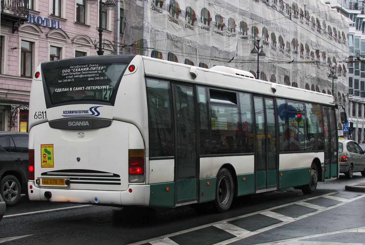 Санкт-Петербург, Scania OmniLink I (Скания-Питер) № 6811