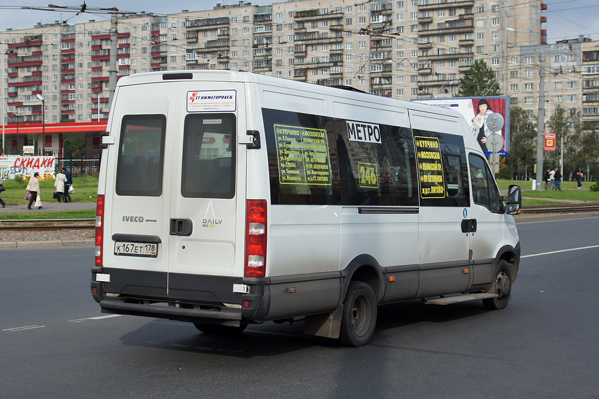 Санкт-Петербург, Нижегородец-2227UT (IVECO Daily) № К 167 ЕТ 178