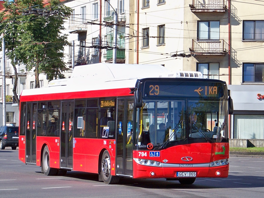 Литва, Solaris Urbino III 12 CNG № 794