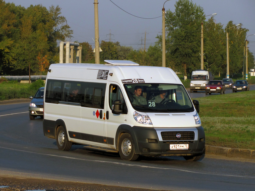 Ульяновская область, Нижегородец-FST613 (FIAT Ducato) № А 921 РМ 73