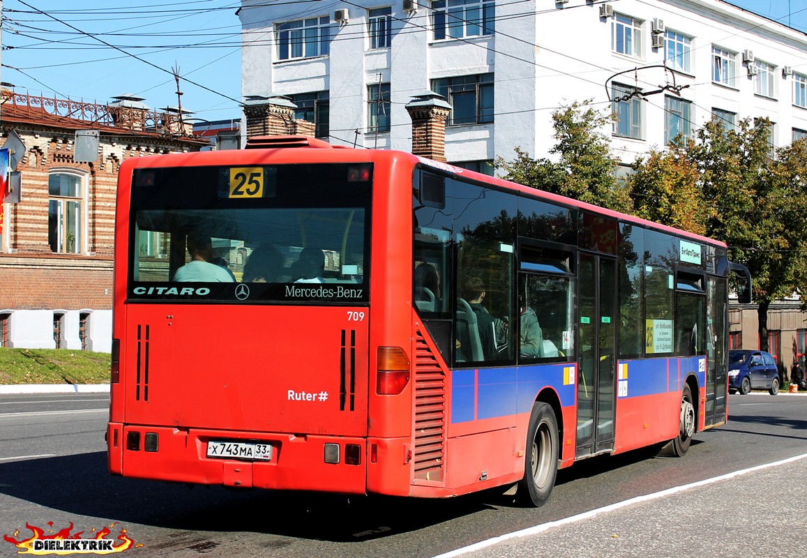 Vladimir region, Mercedes-Benz O530 Citaro Nr. Х 743 МА 33