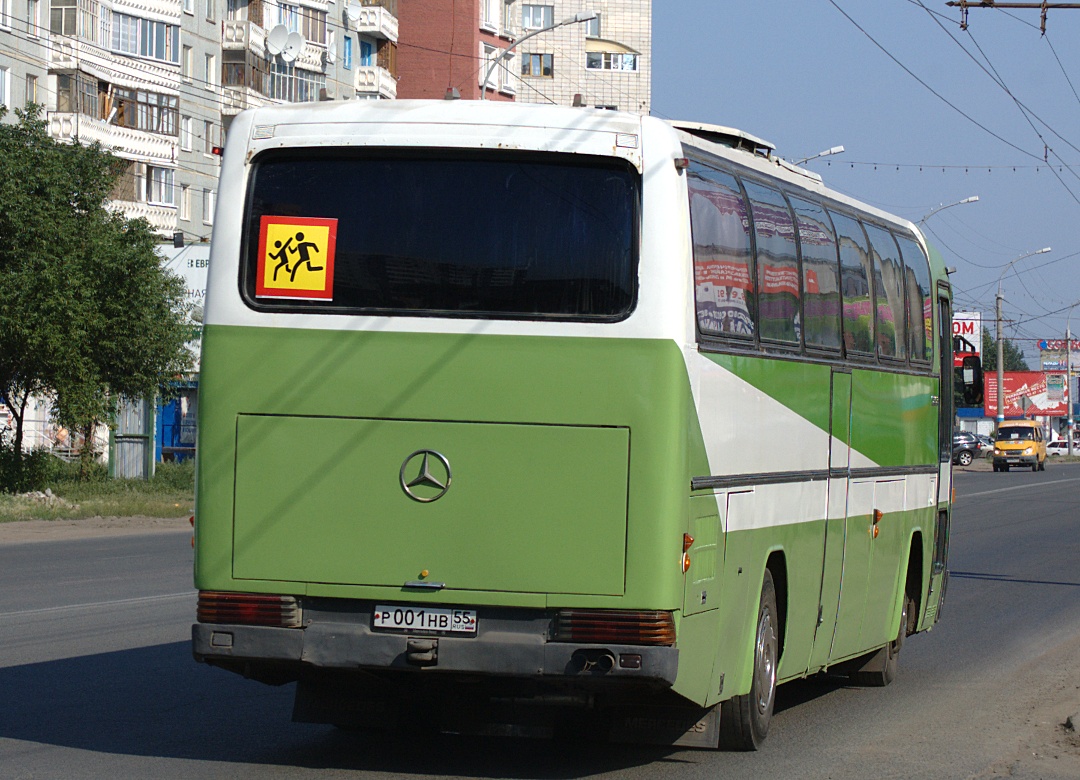 Омская область, Mercedes-Benz O303-15RHD № Р 001 НВ 55