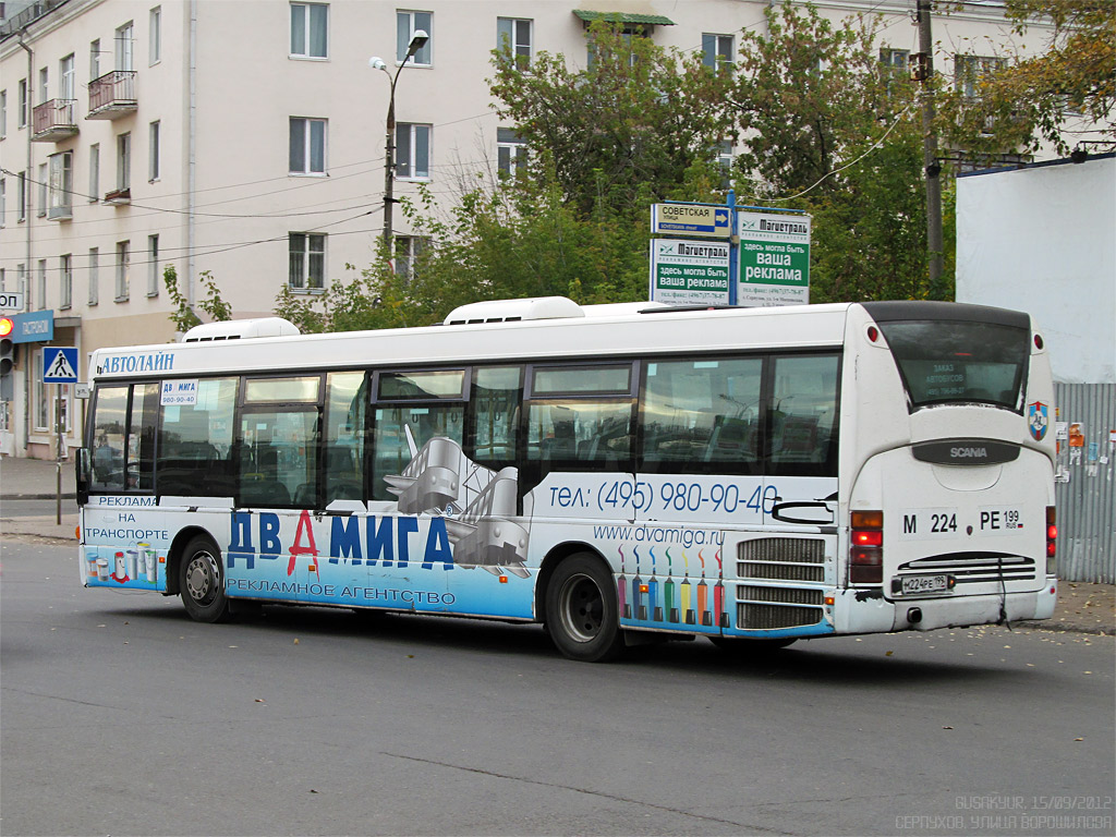 Москва, Scania OmniLink I (Скания-Питер) № М 224 РЕ 199