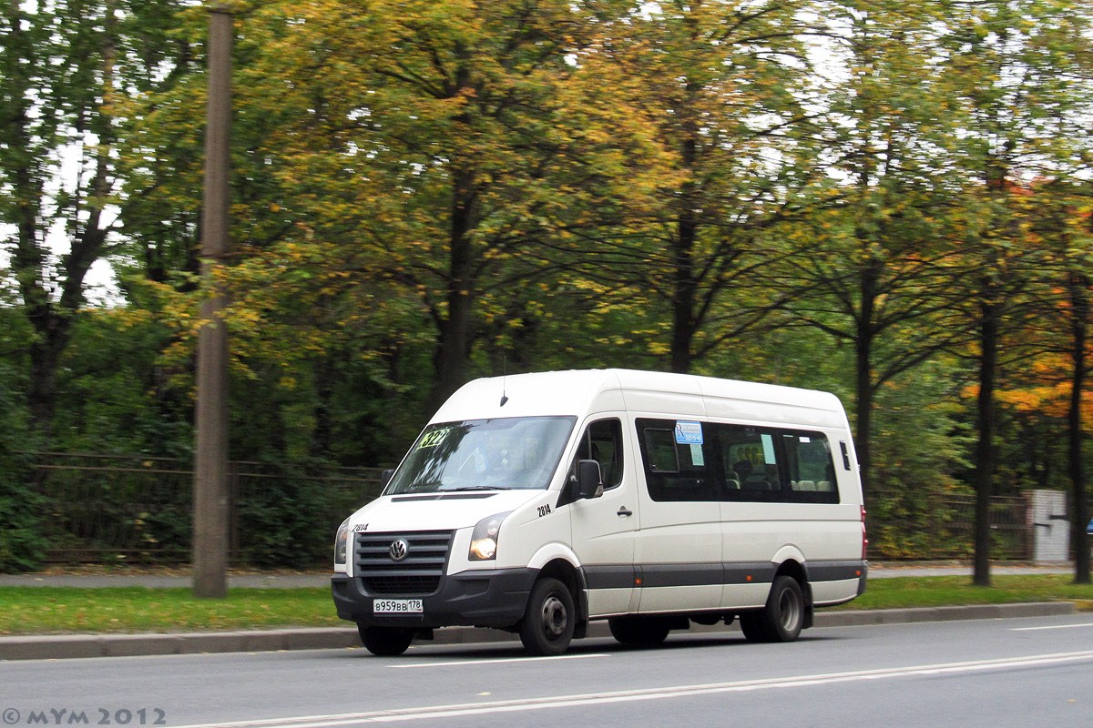 Санкт-Петербург, БТД-2219 (Volkswagen Crafter) № 2814