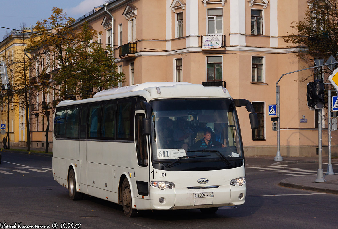 Санкт-Петербург, Heke JAC HK6120 № 199