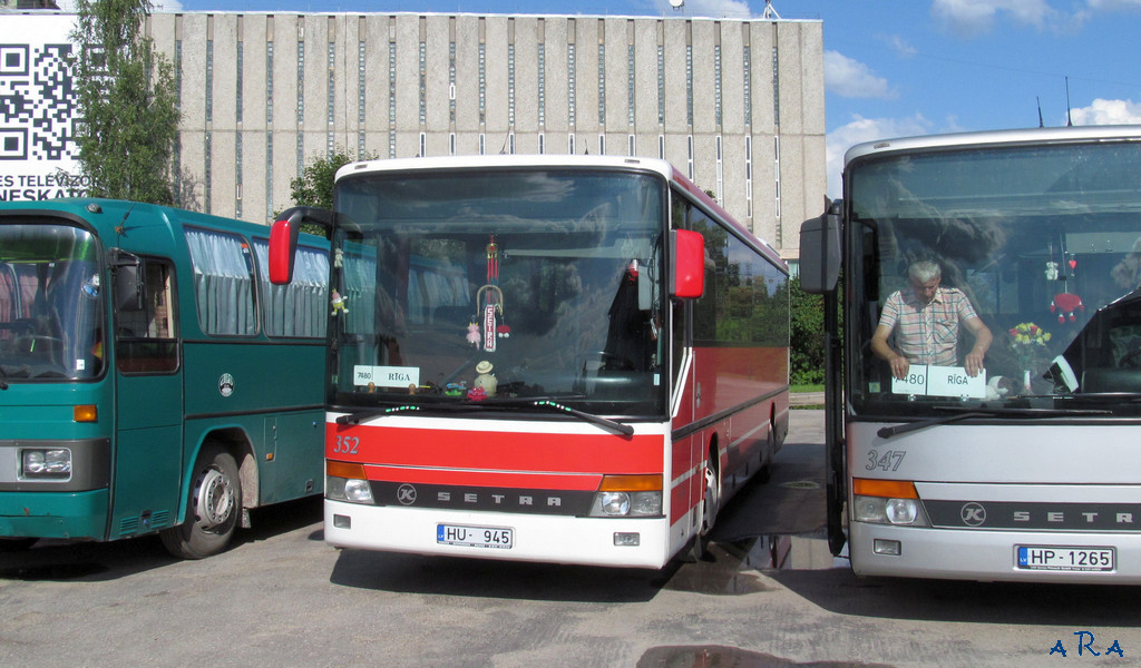 Латвия, Setra S315UL № 352