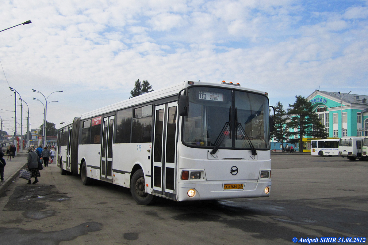 Kemerovo region - Kuzbass, LiAZ-6212.00 # 228