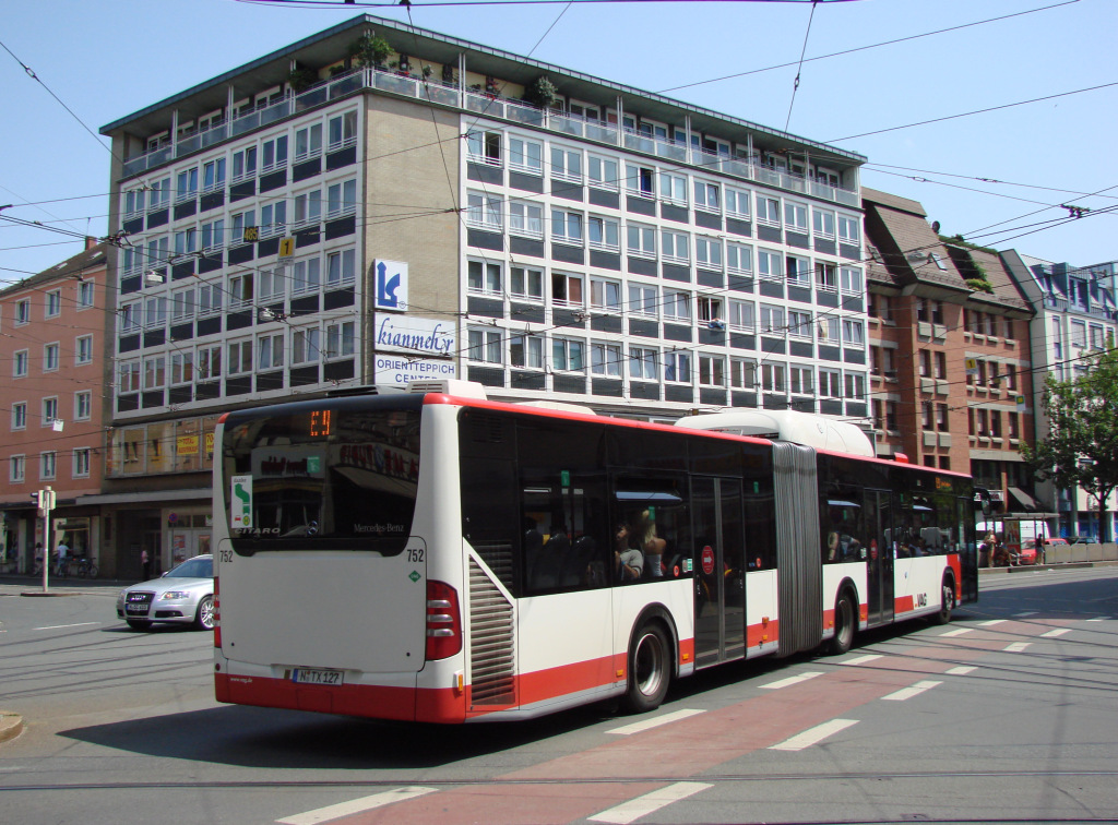 Бавария, Mercedes-Benz O530G Citaro facelift G CNG № 752