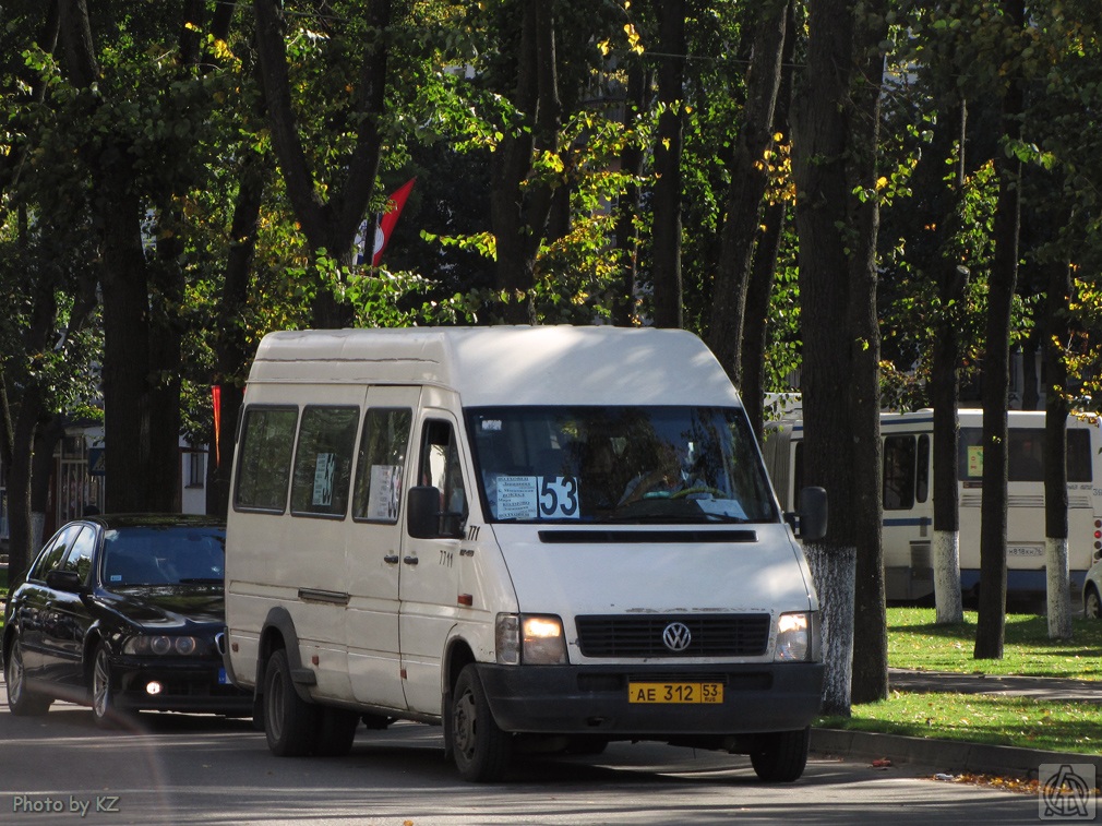 Новгородская область, Volkswagen LT46 № 7711