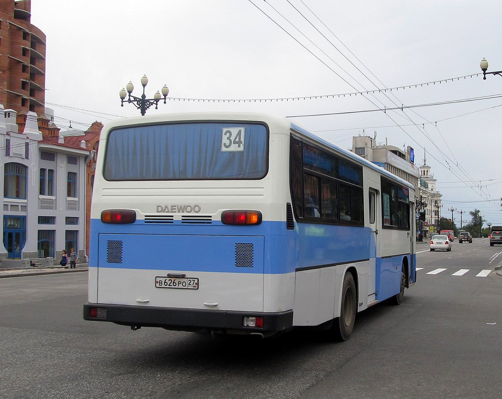 Хабаровский край, Daewoo BS106 Royal City (Ulsan) № В 626 РО 27