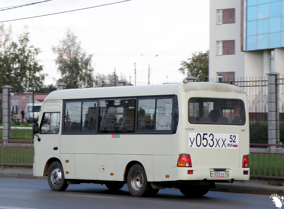 Нижегородская область, Hyundai County SWB C08 (РЗГА) № У 053 ХХ 52