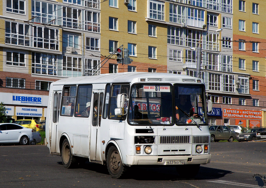 Нижегородская область, ПАЗ-32054 № В 331 АО 152