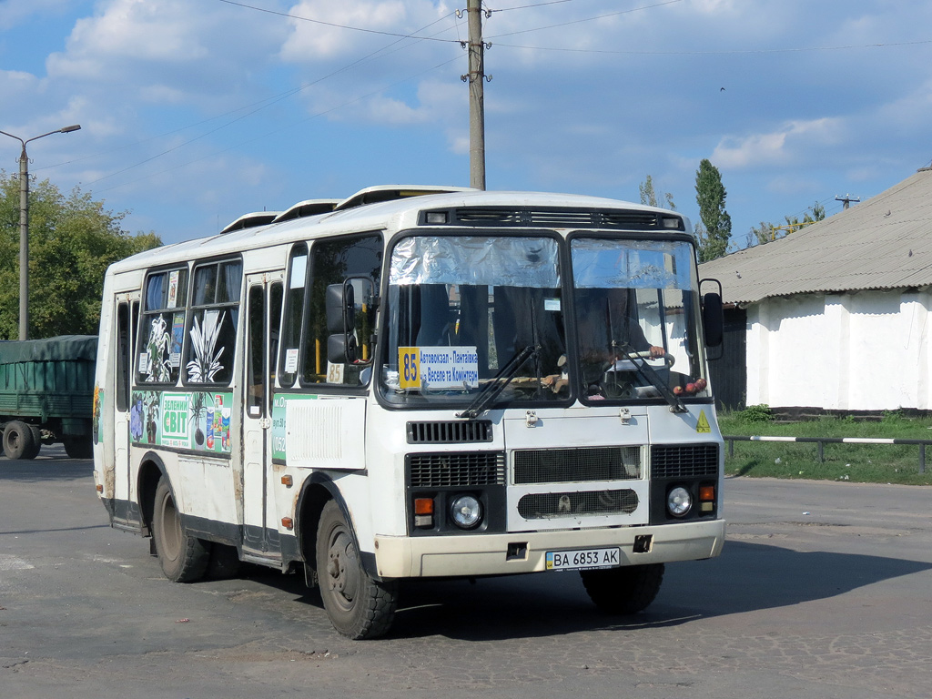 Кировоградская область, ПАЗ-32054 № BA 6853 AK