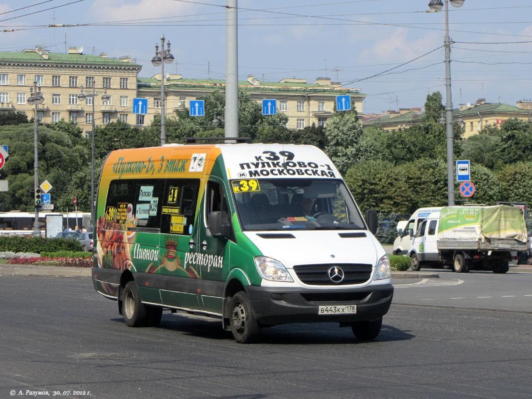 Санкт-Петербург, Луидор-22360C (MB Sprinter) № В 443 КХ 178