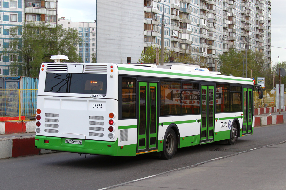 Москва, ЛиАЗ-5292.21 № 07375